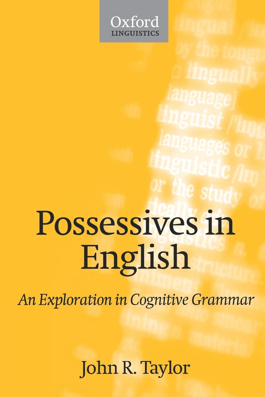 Vorderes Coverbild Possessives in English