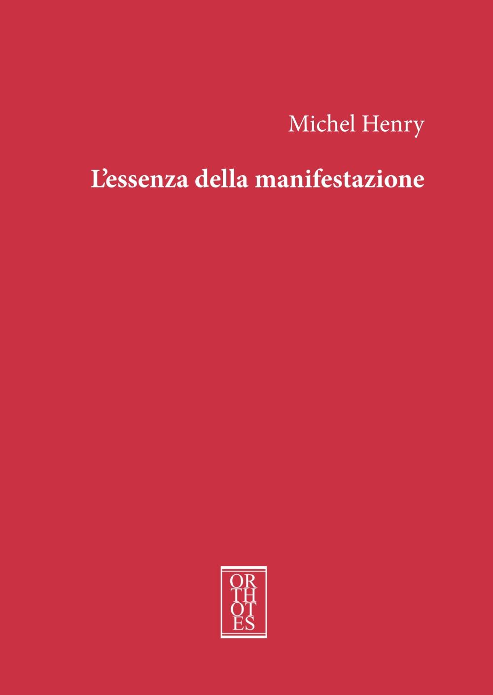Vorderes Coverbild L' essenza della manifestazione