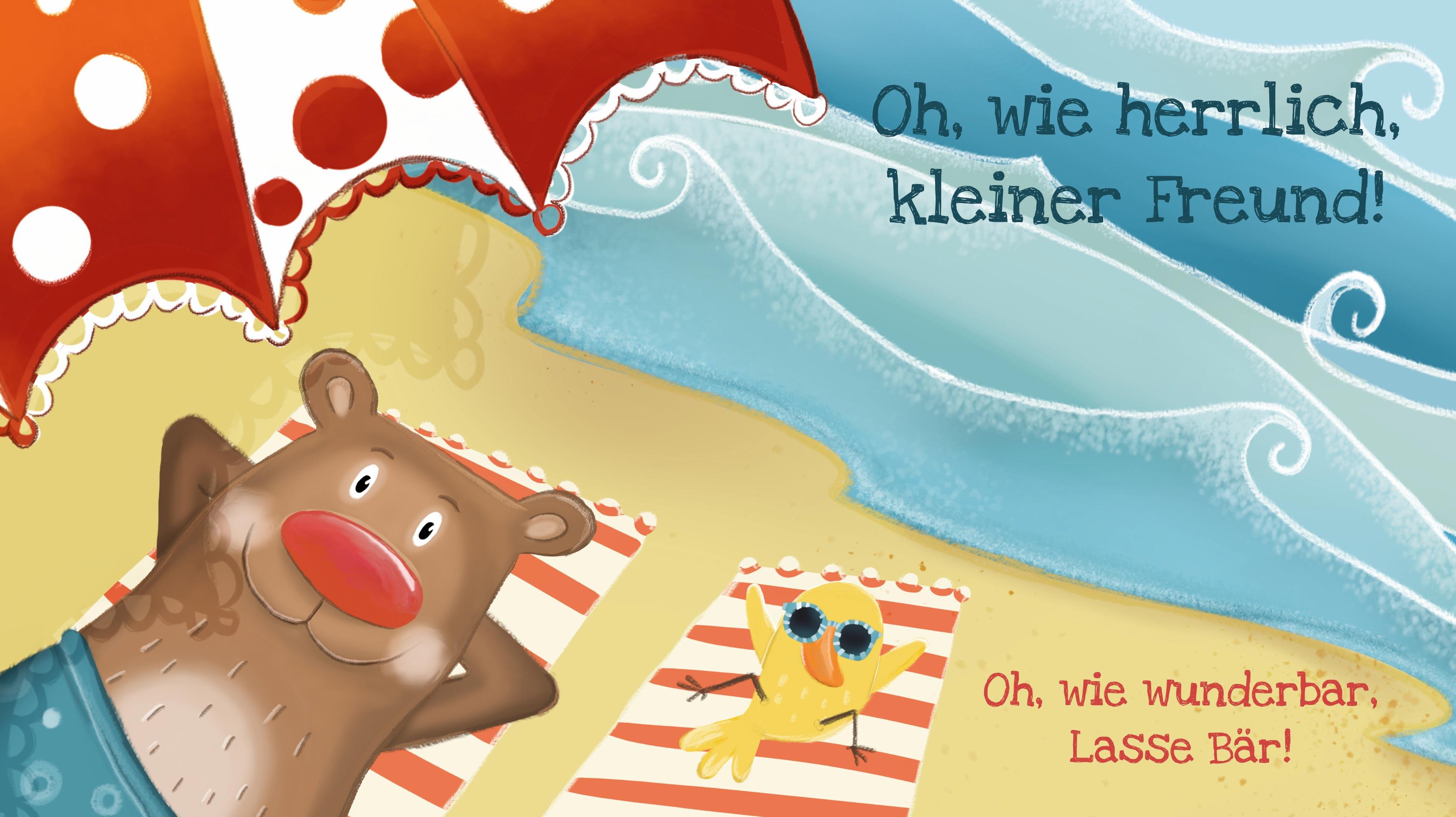 Beispielinhalt (Bild) Lasse Bär will ans Meer