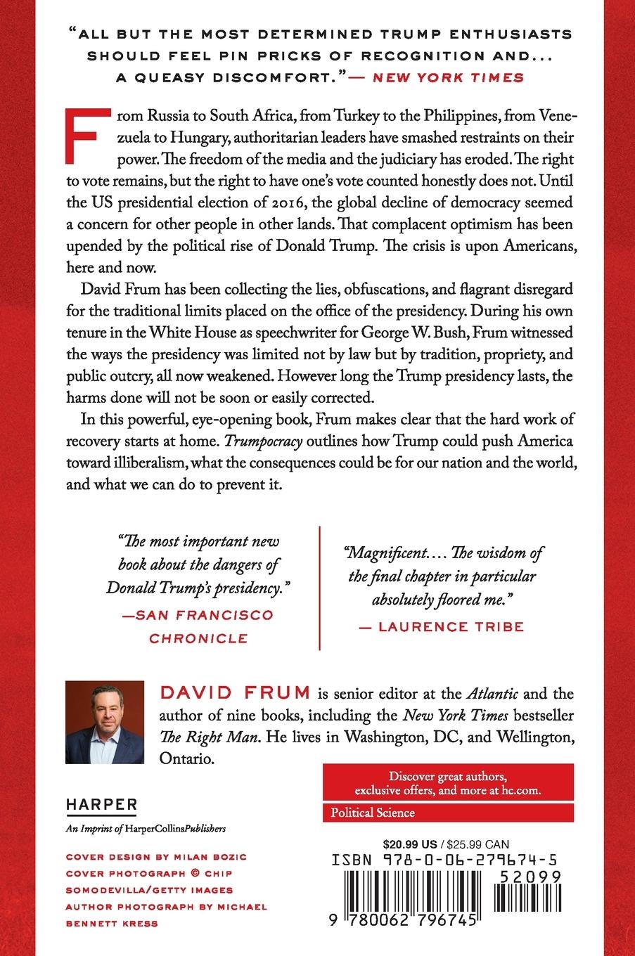 Rückseitencover Trumpocracy