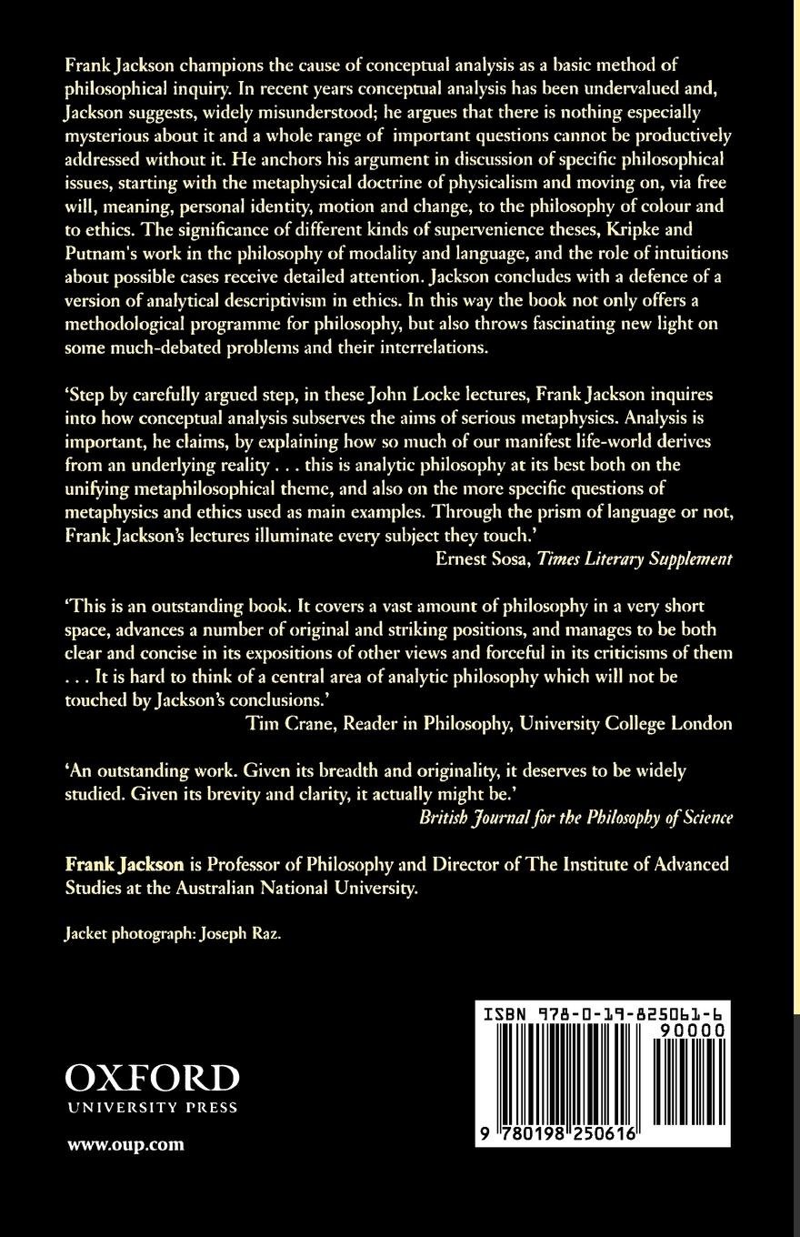 Rückseitencover From Metaphysics to Ethics