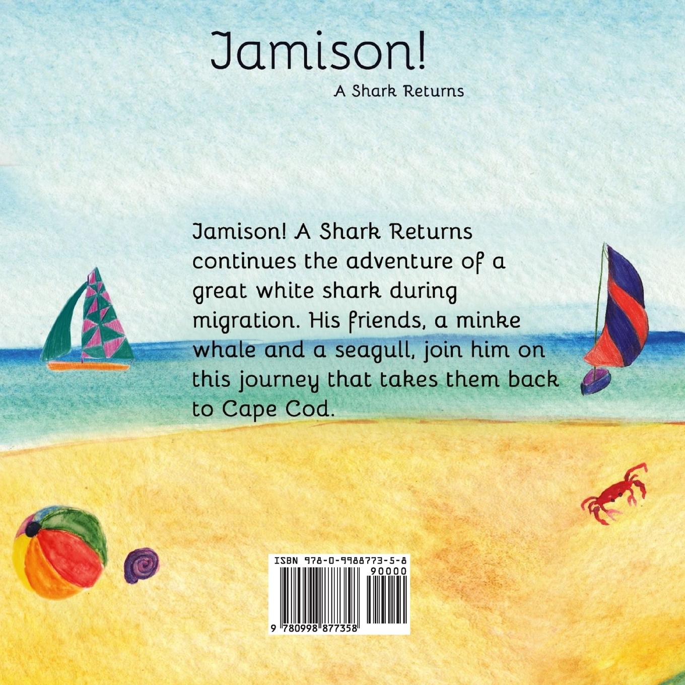 Rückseitencover Jamison! A Shark Returns