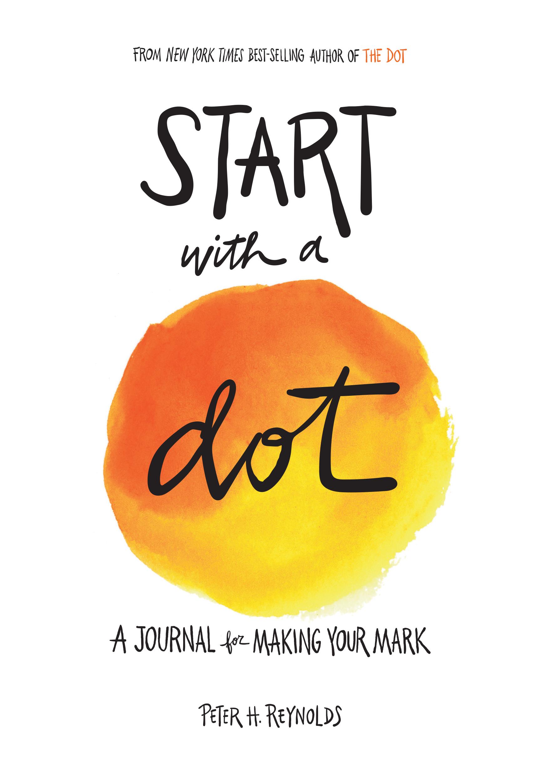 Vorderes Coverbild Start with a Dot Guided Journal