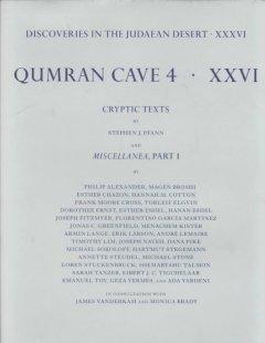 Vorderes Coverbild Qumran Cave 4