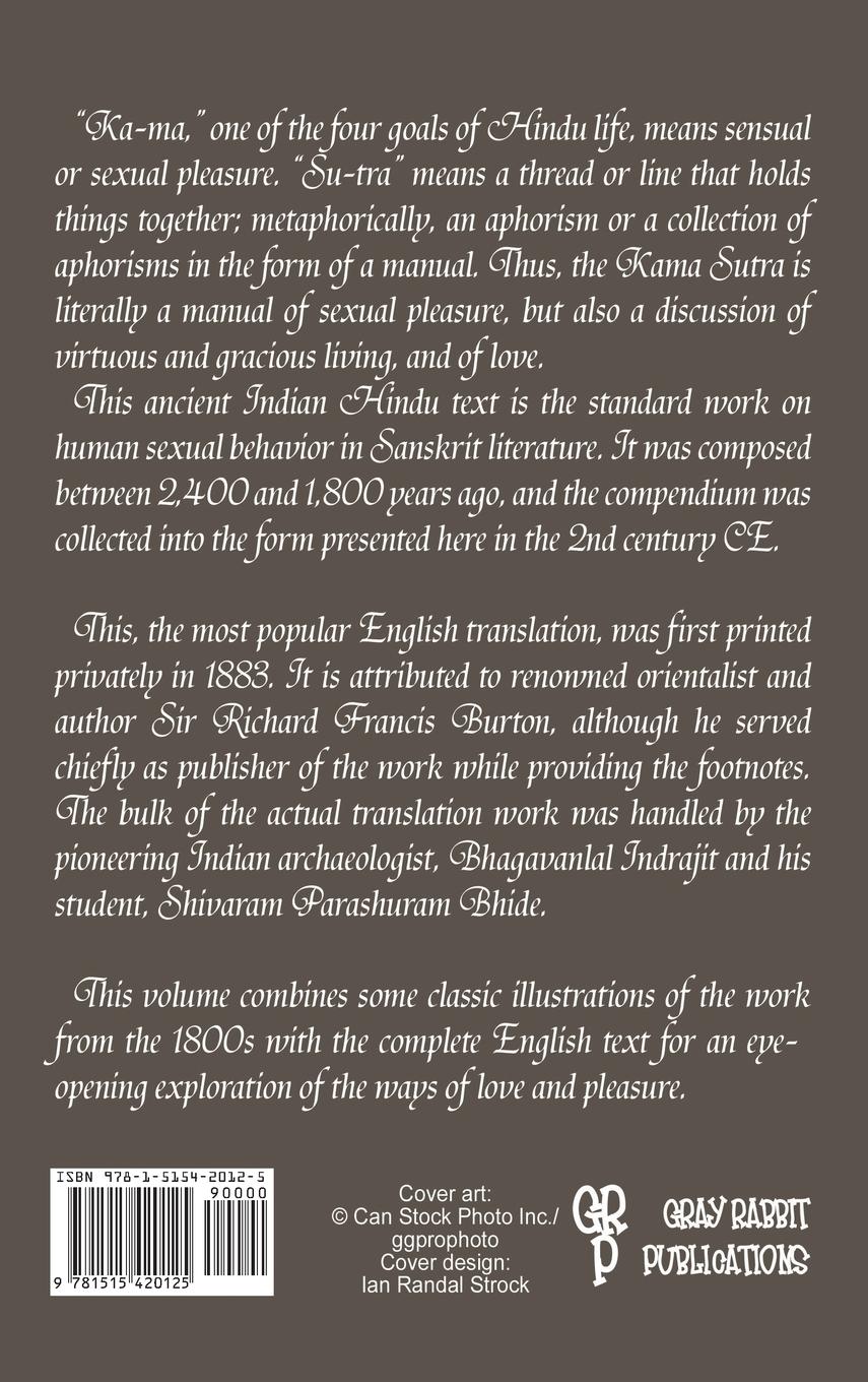Rückseitencover The Kama Sutra