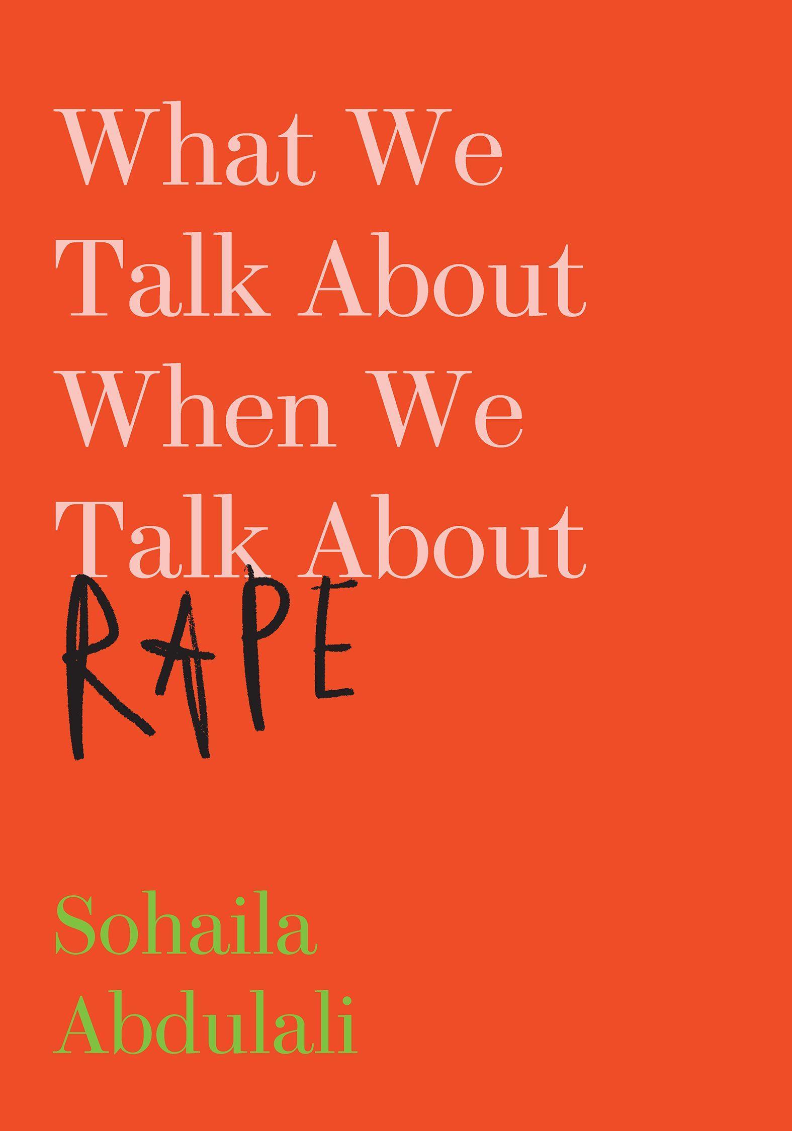 Vorderes Coverbild What We Talk about When We Talk about Rape