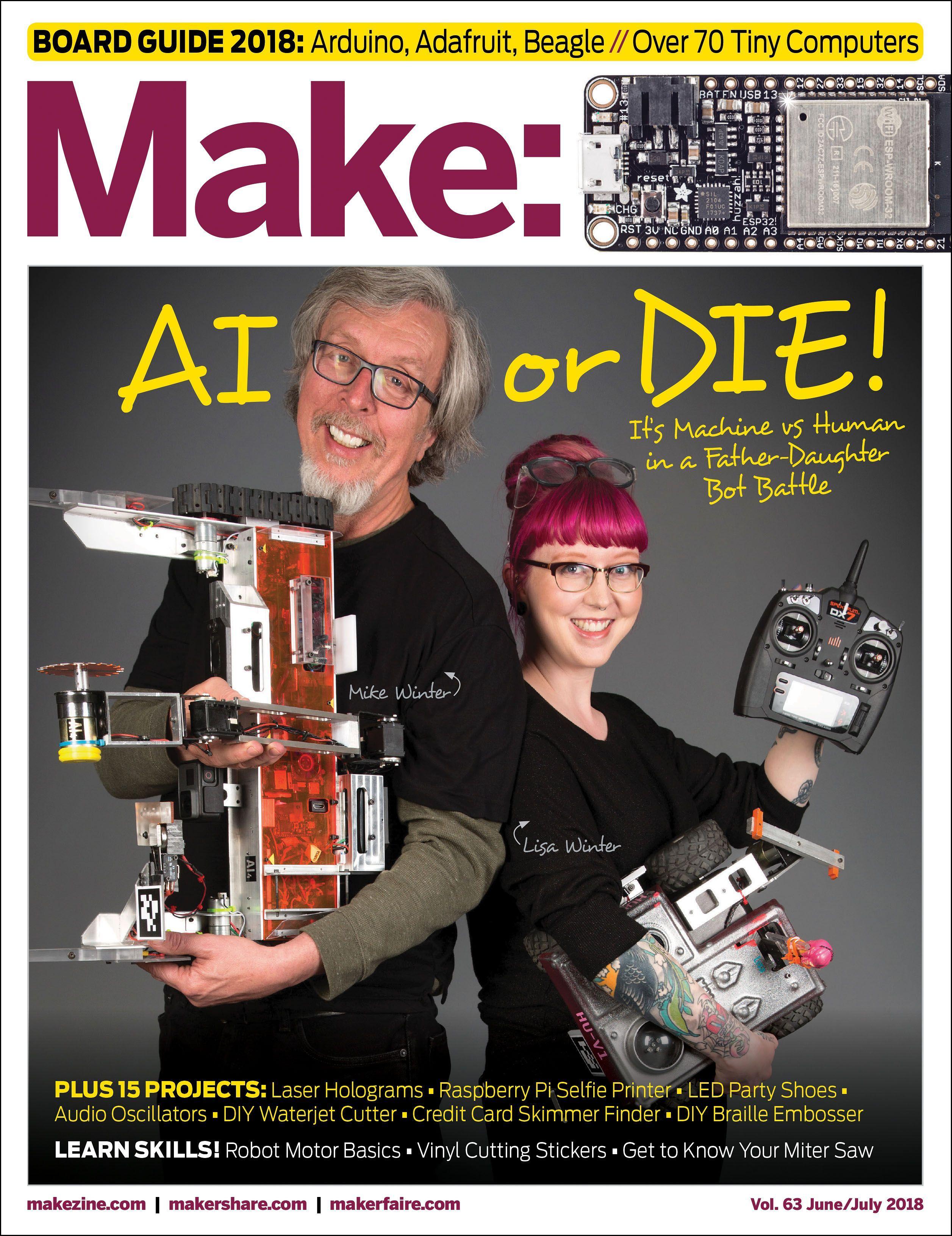 Vorderes Coverbild Make: Volume 63