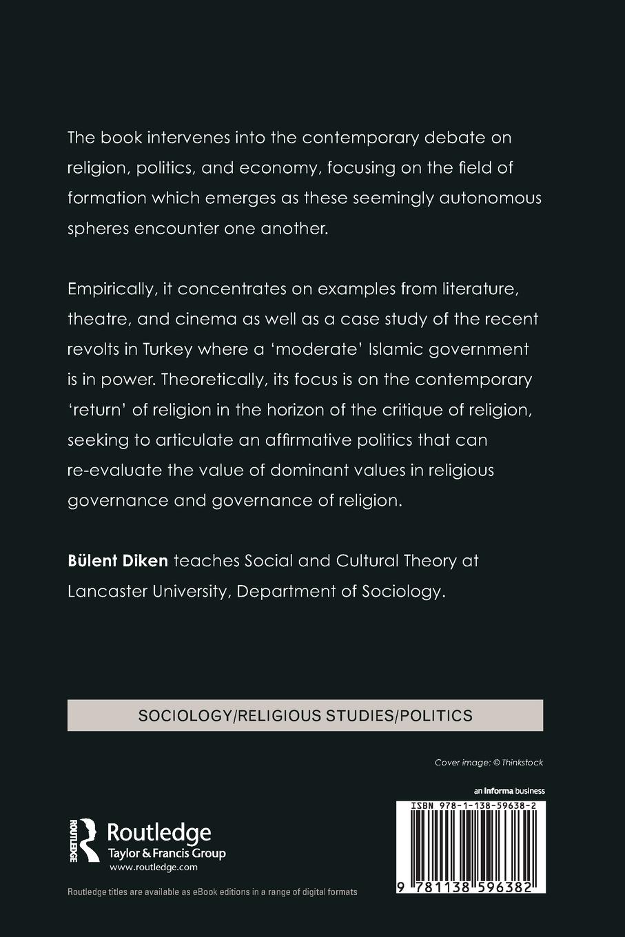 Rückseitencover God, Politics, Economy