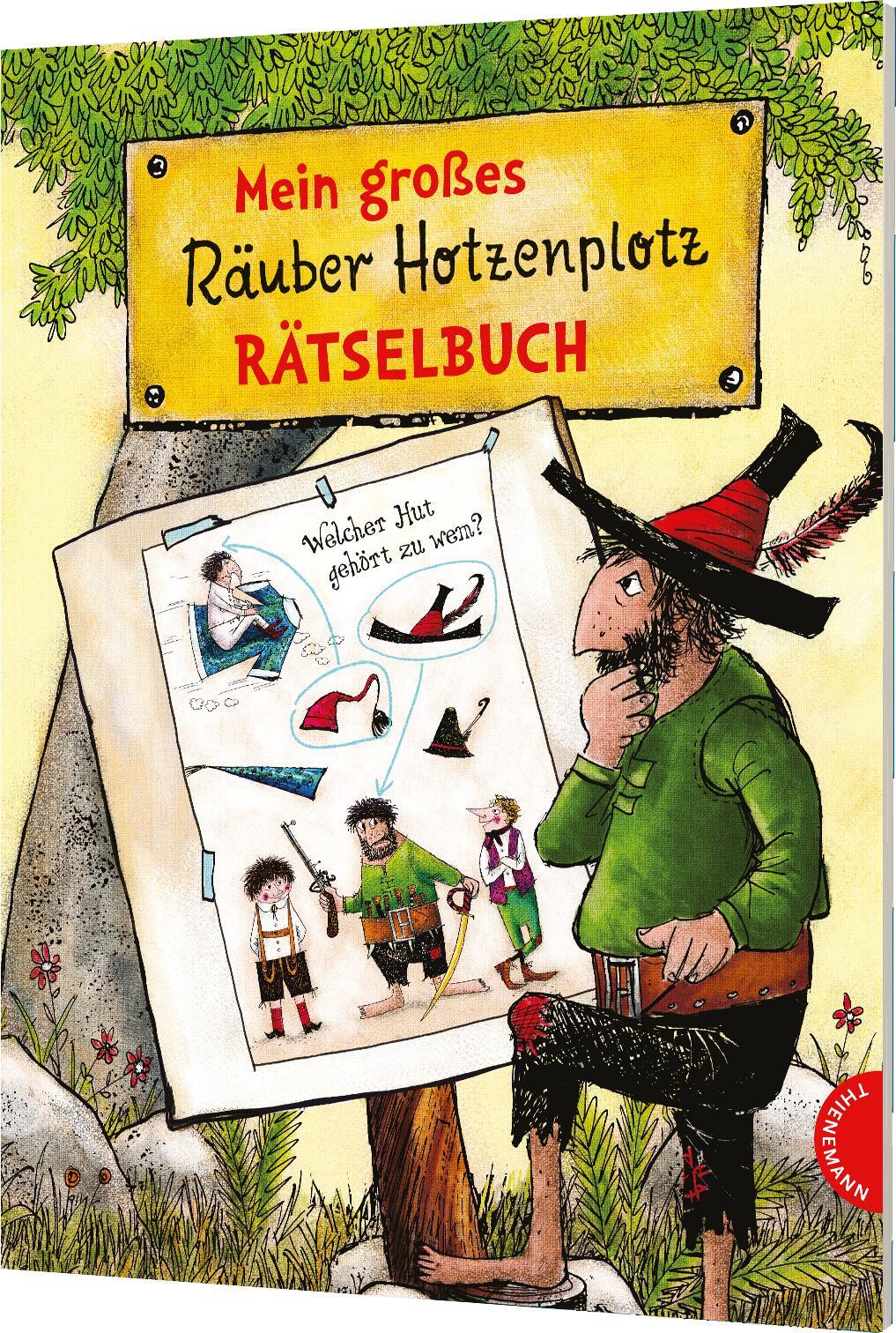 Vorderes Coverbild Mein großes Räuber Hotzenplotz-Rätselbuch