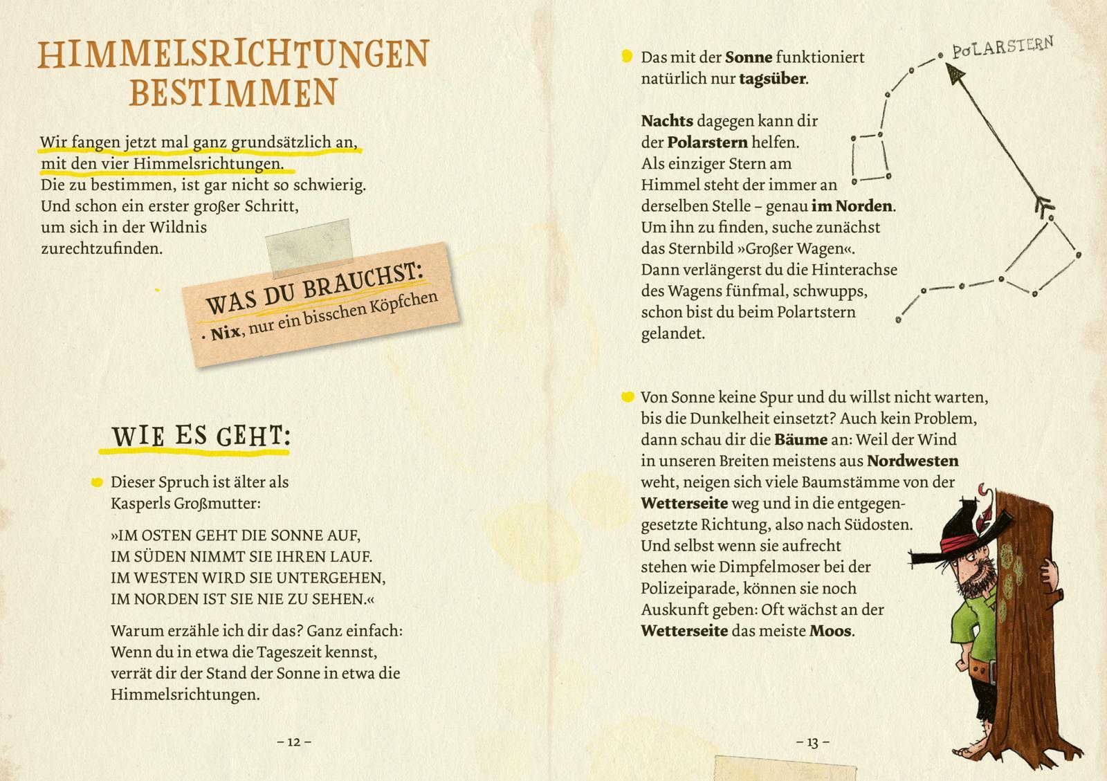 Beispielinhalt (Bild) Das streng geheime Räuberhandbuch