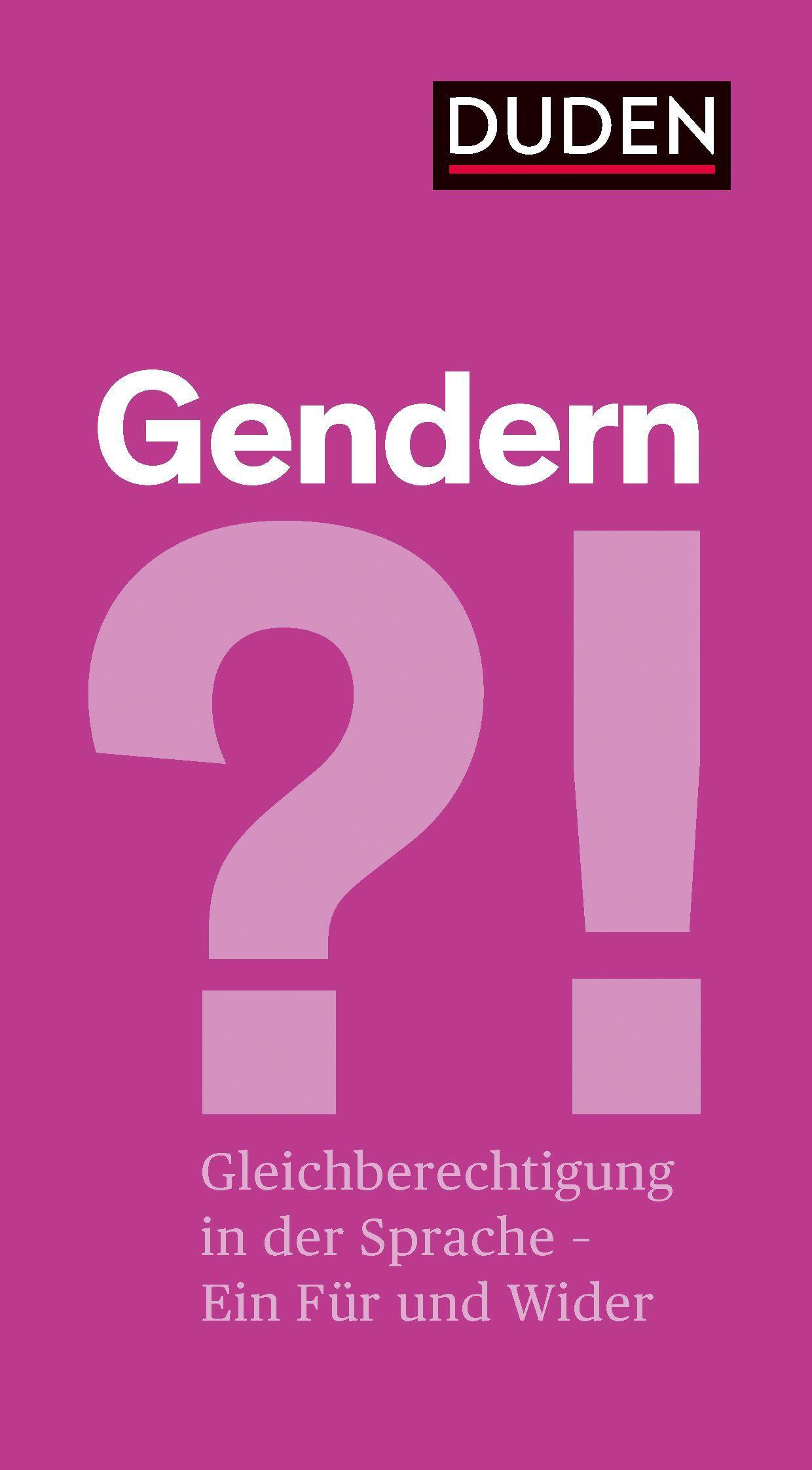 Vorderes Coverbild Gendern?!