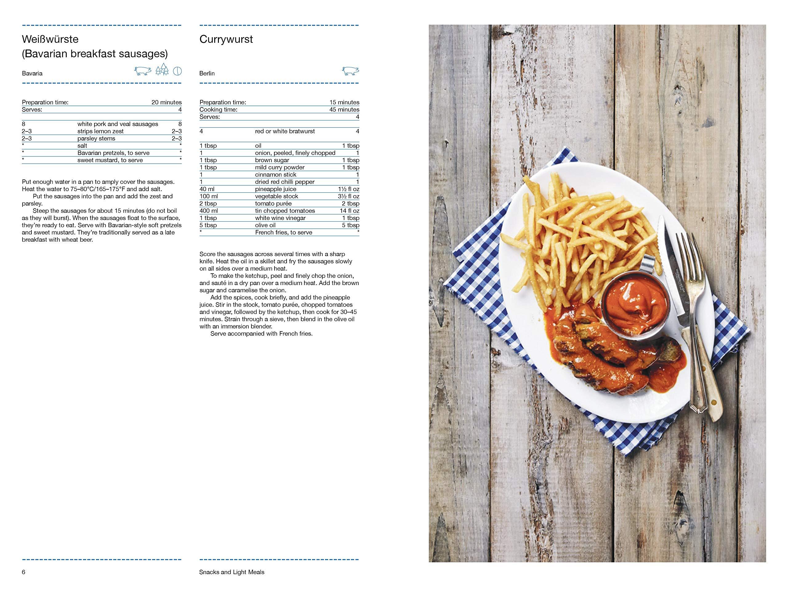 Beispielinhalt (Bild) The German Cookbook