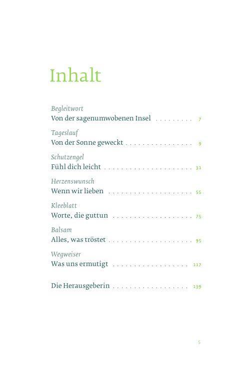 Beispielinhalt (Bild) Irische Segensgebete