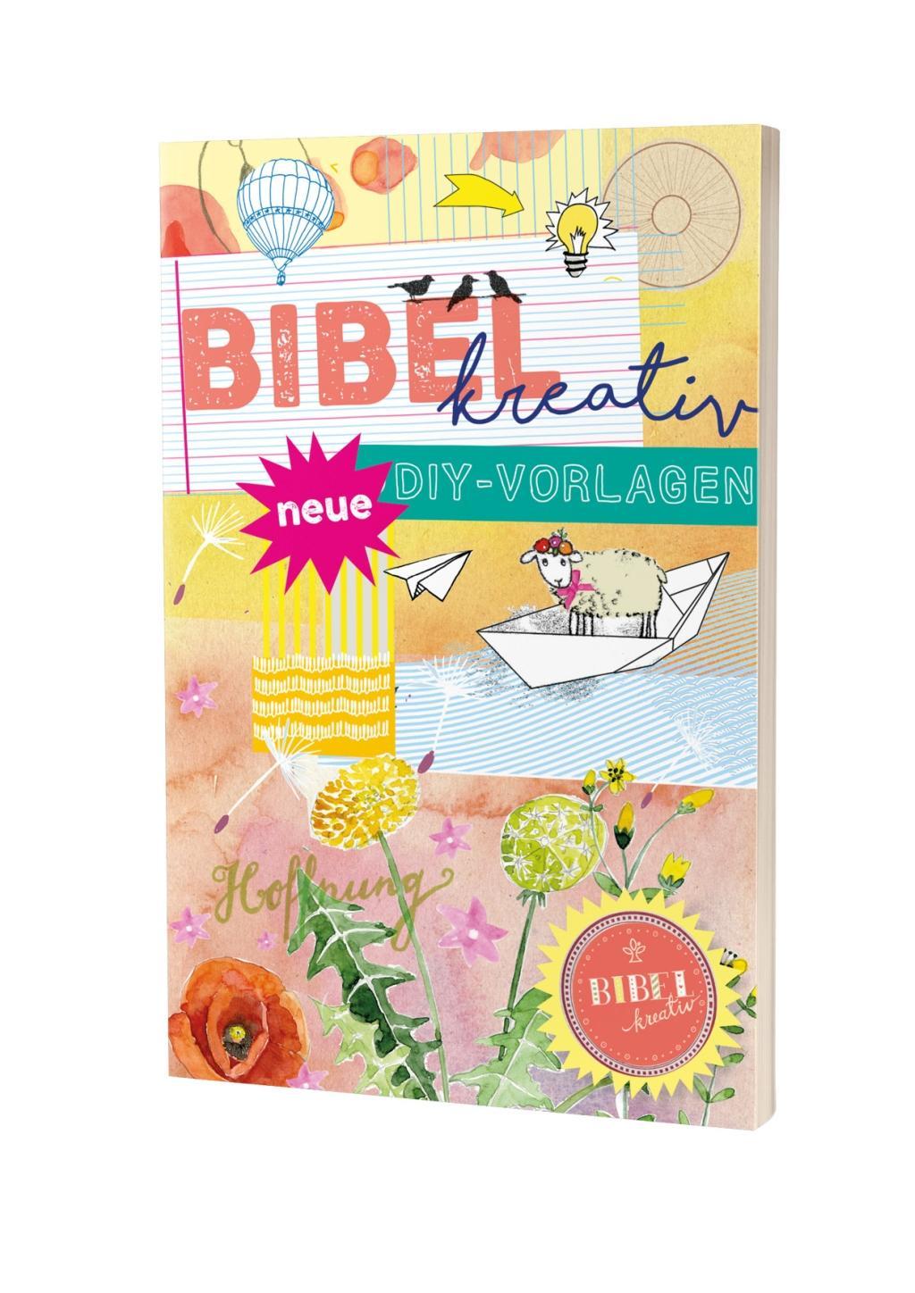 Vorderes Coverbild Bibel kreativ Neue DIY-Vorlagen