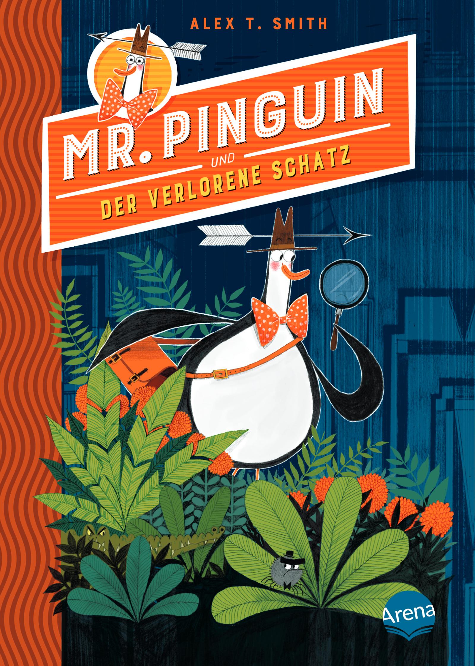 Vorderes Coverbild Mr. Pinguin (1) und der verlorene Schatz