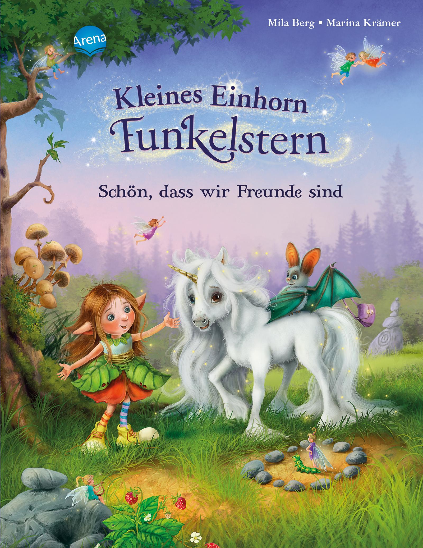 Vorderes Coverbild Kleines Einhorn Funkelstern