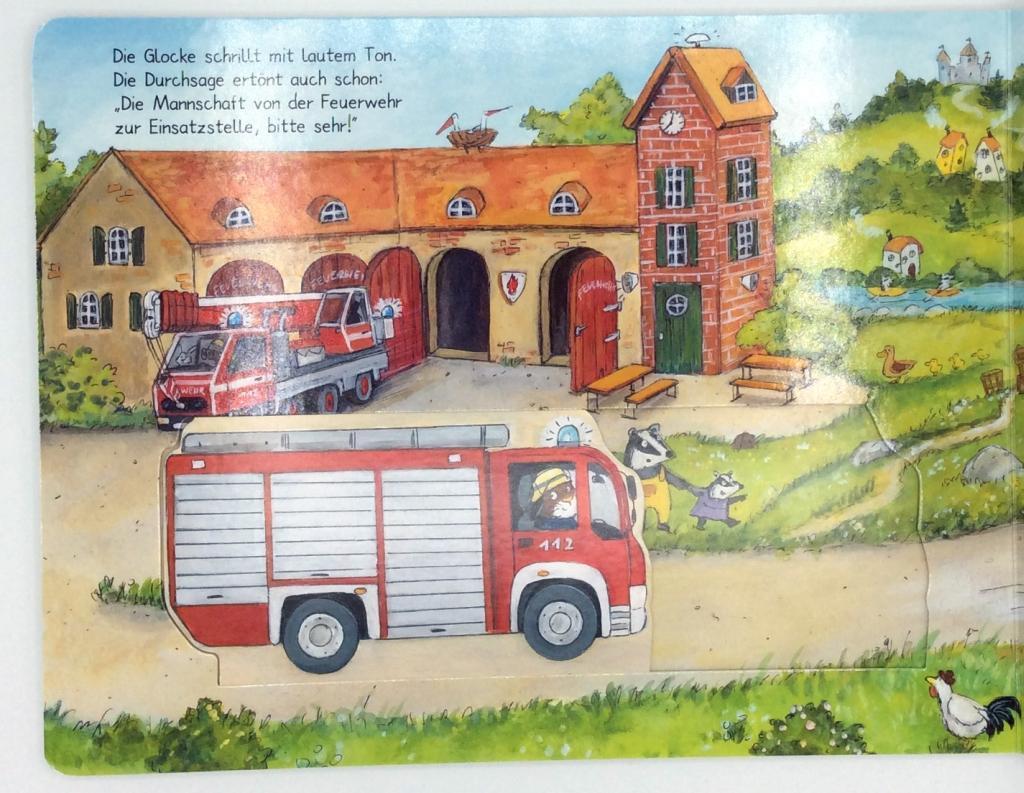 Beispielinhalt (Bild) Benno Bibers Feuerwehr