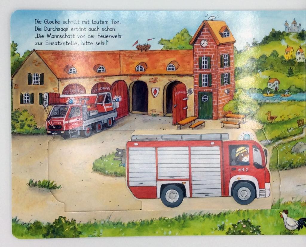 Beispielinhalt (Bild) Benno Bibers Feuerwehr