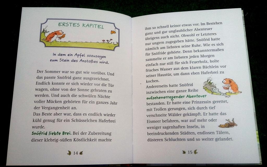 Beispielinhalt (Bild) Snöfrid aus dem Wiesental