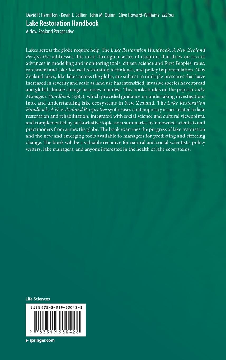 Rückseitencover Lake Restoration Handbook