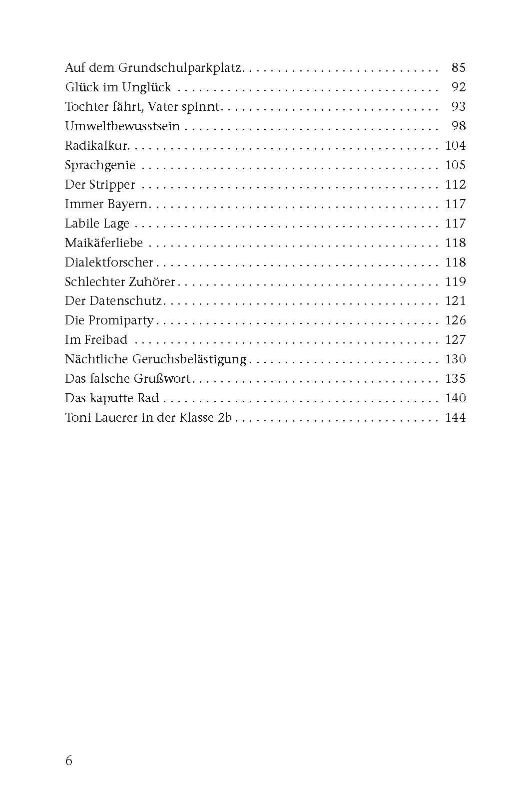 Beispielinhalt (Bild) Mei, bin i a Depp!