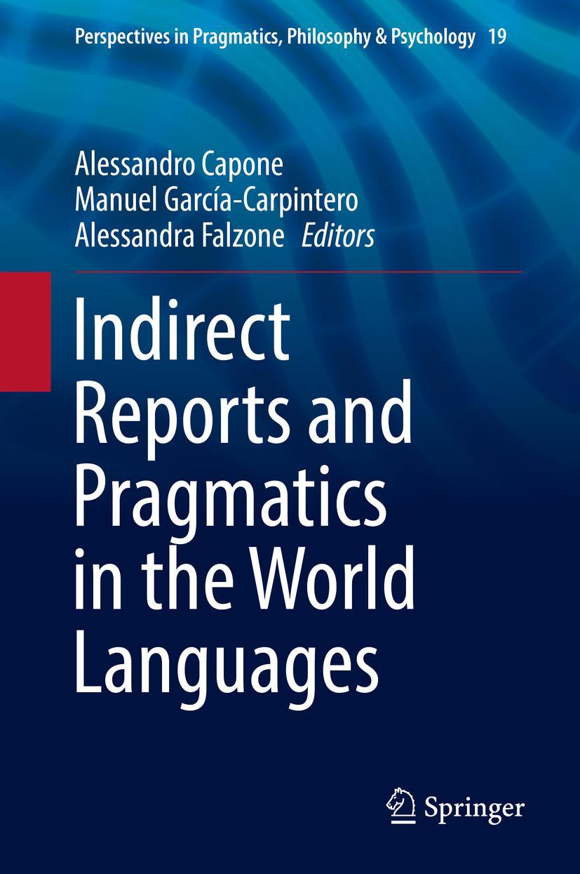 Vorderes Coverbild Indirect Reports and Pragmatics in the World Languages