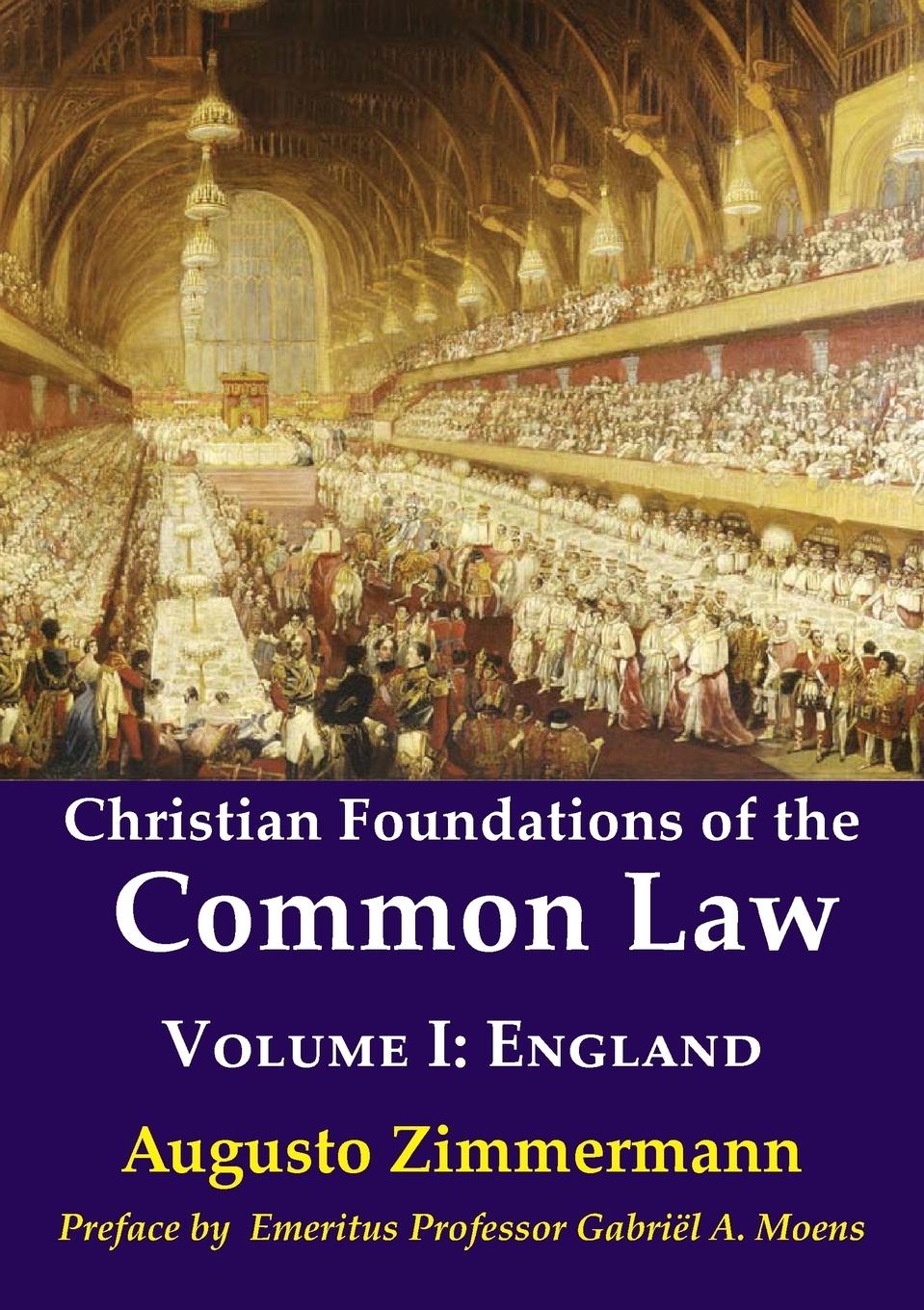 Vorderes Coverbild Christian Foundations of the Common Law