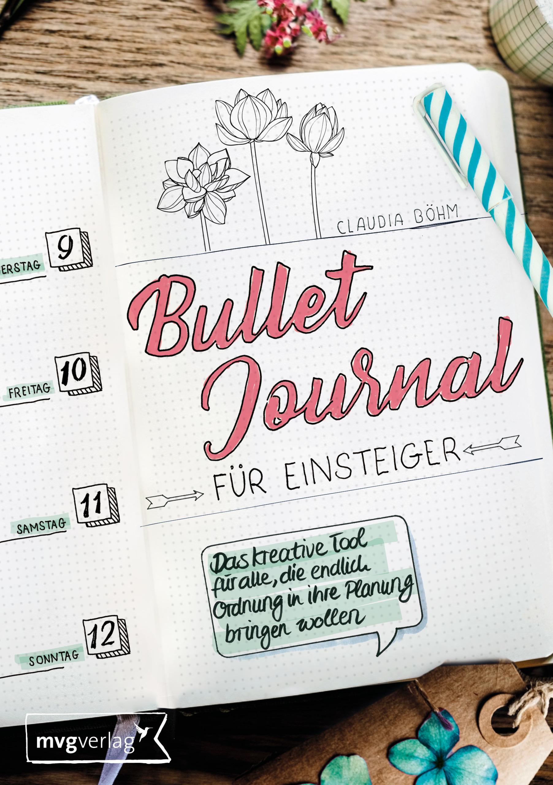 Vorderes Coverbild Bullet Journal für Einsteiger