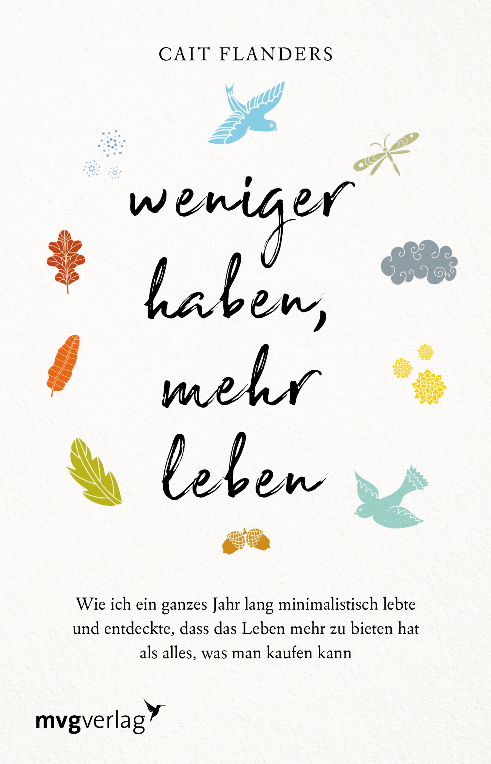 Vorderes Coverbild Weniger haben, mehr leben