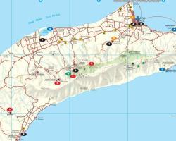 Beispielinhalt (Bild) Kos 1 : 65 000. Island Pocket + The Big Five