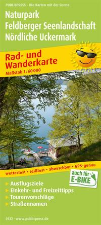 Vorderes Coverbild Naturpark Feldberger Seenlandschaft - Nördliche Uckermark 1:60 000