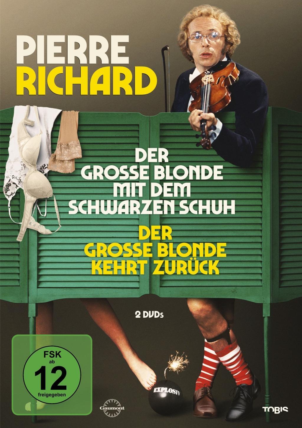 Vorderes Coverbild Der grosse Blonde mit dem schwarzen Schuh & Der grosse Blonde kehrt zurück