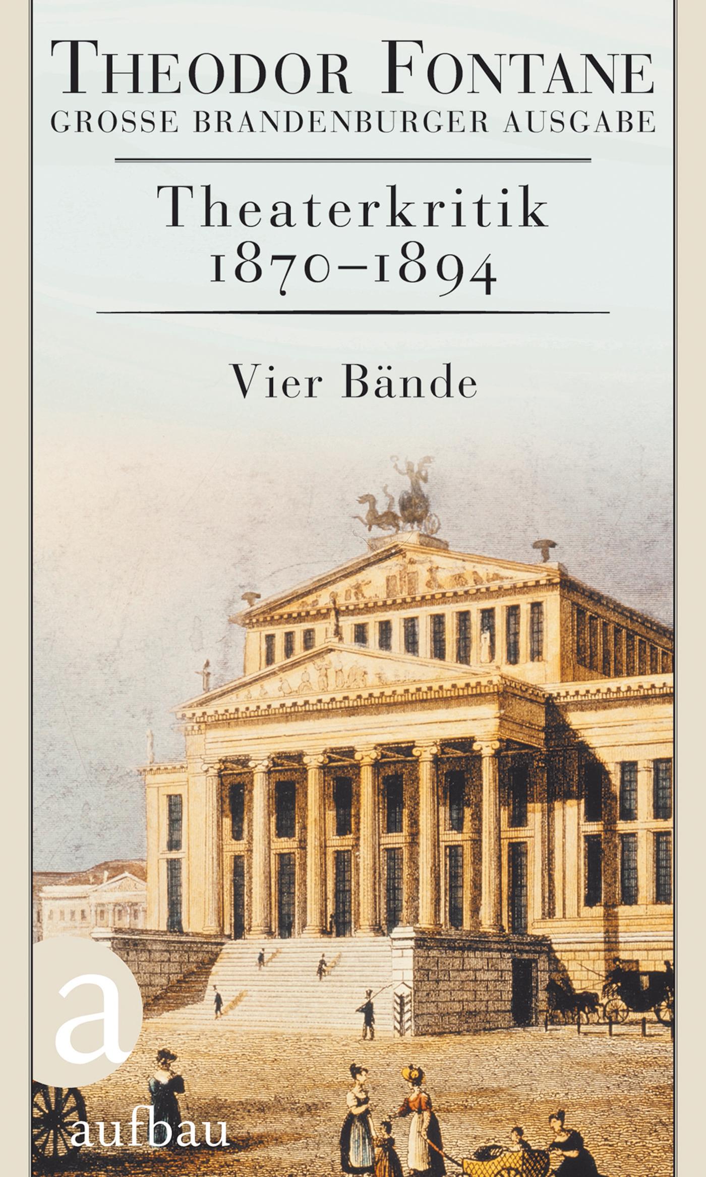 Vorderes Coverbild Theaterkritik 1870-1894