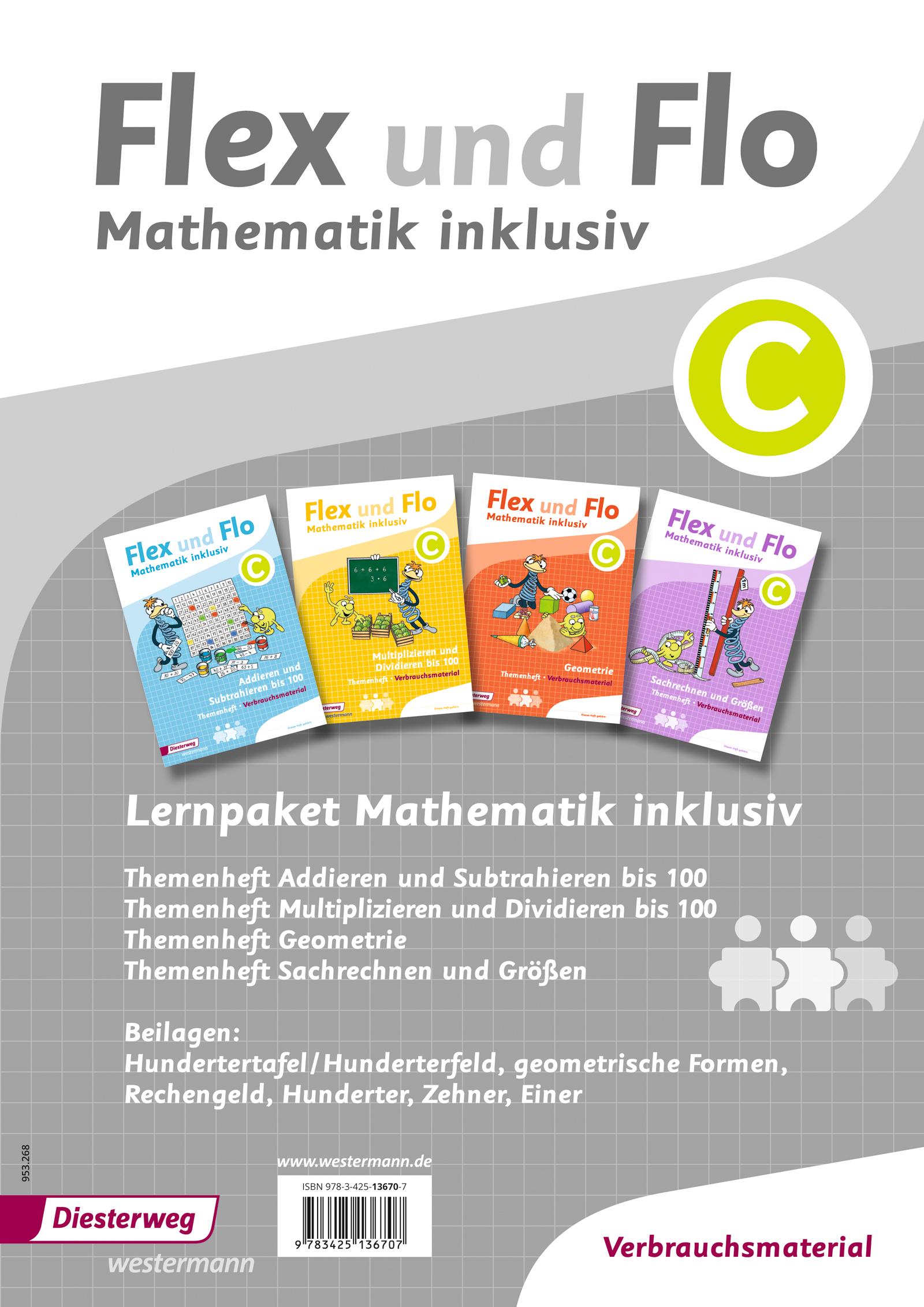 Vorderes Coverbild Flex und Flo - Mathematik inklusiv