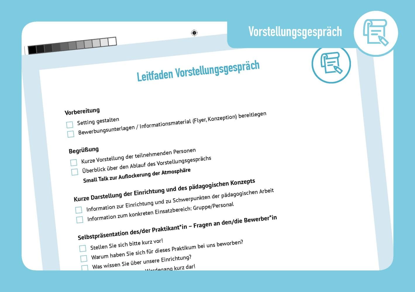 Beispielinhalt (Bild) Anleitungsgespräche führen