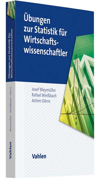 Vorderes Coverbild Übungen zur Statistik für Wirtschaftswissenschaftler