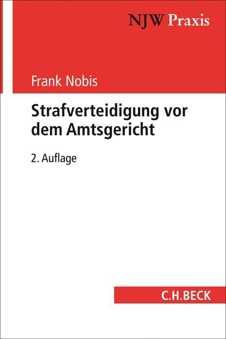Vorderes Coverbild Strafverteidigung vor dem Amtsgericht