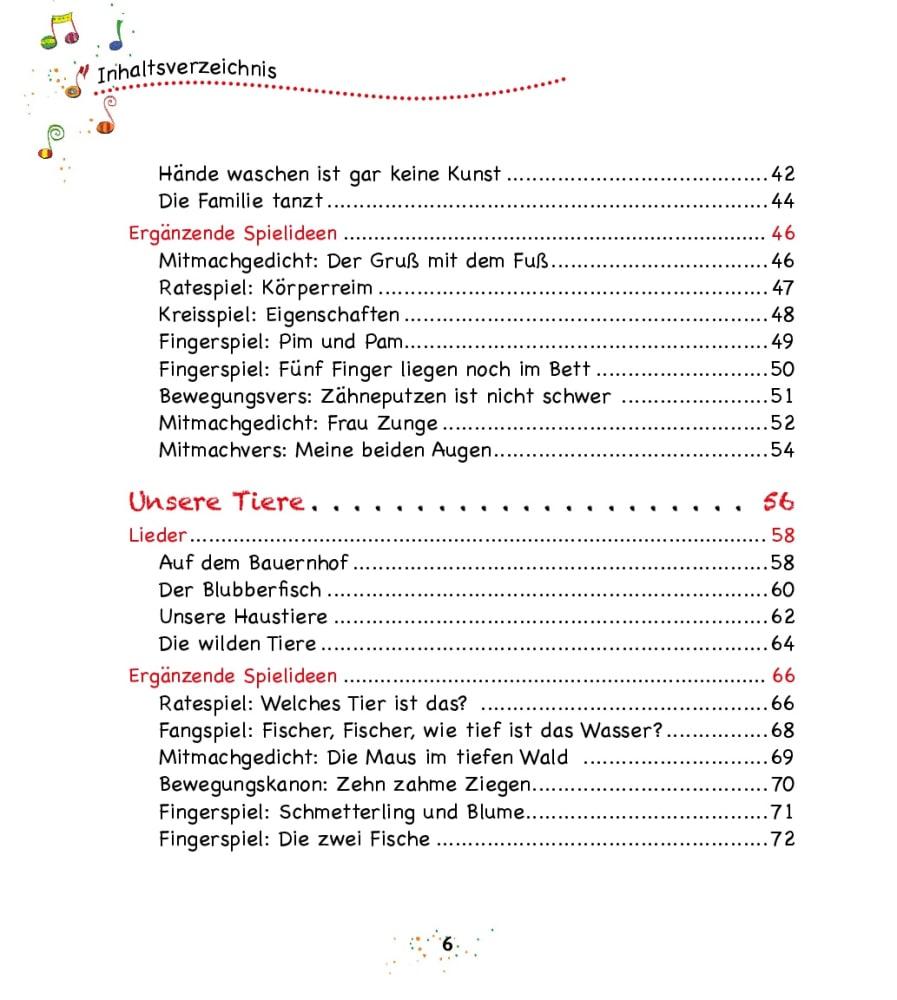 Beispielinhalt (Bild) Leichter Deutsch lernen mit Musik, m. Audio-CD und Bildkarten