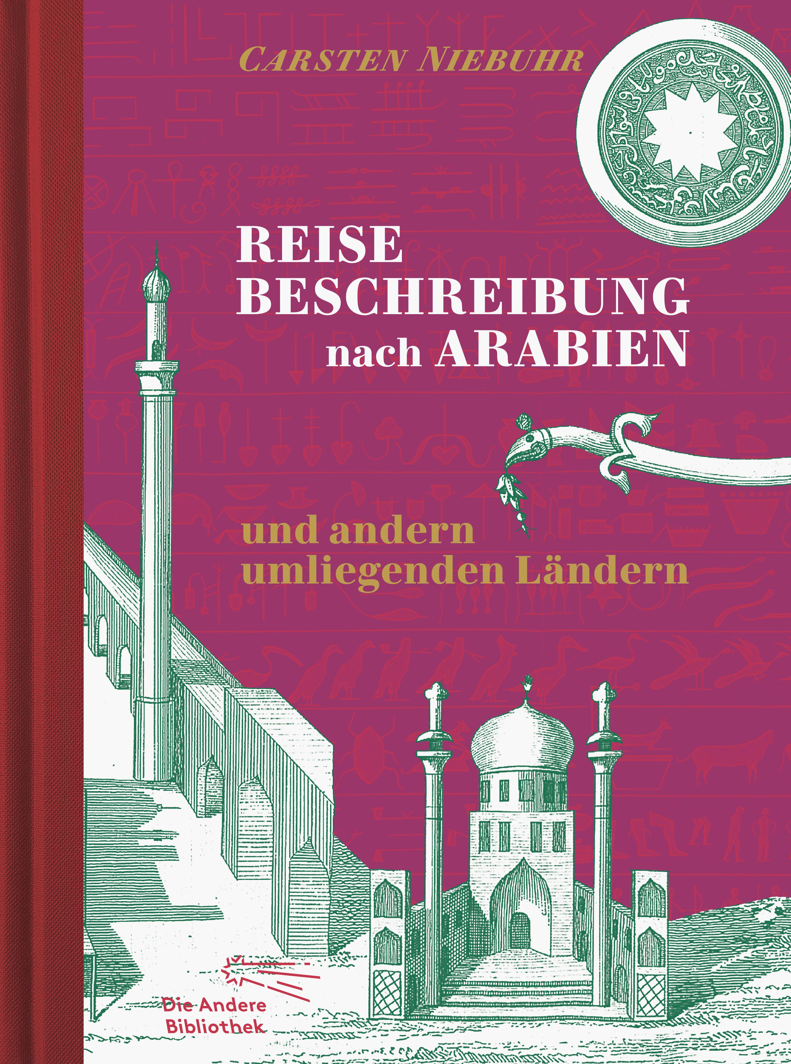 Vorderes Coverbild Reisebeschreibung nach Arabien und andern umliegenden Ländern