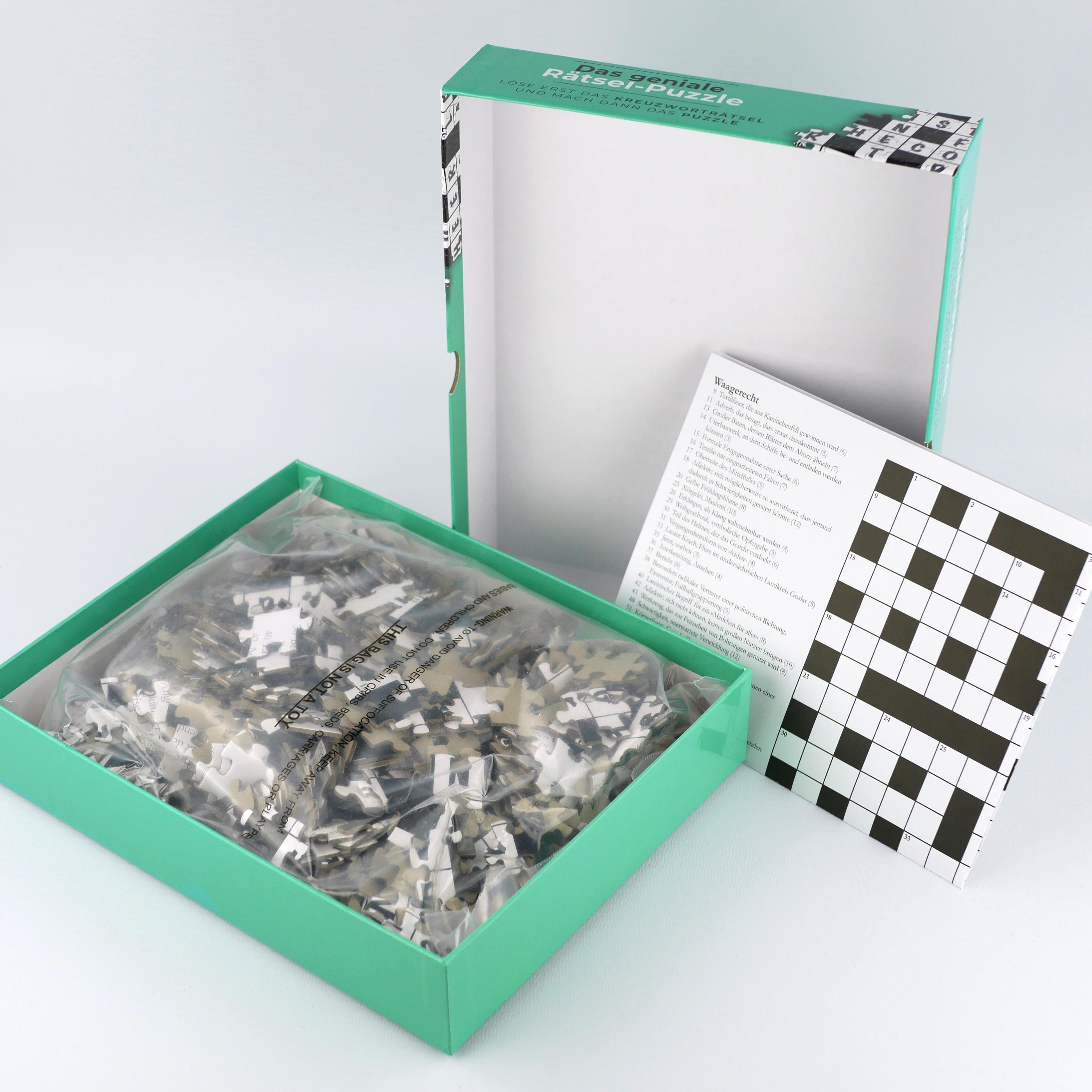 Beispielinhalt (Bild) Das geniale Rätsel-Puzzle