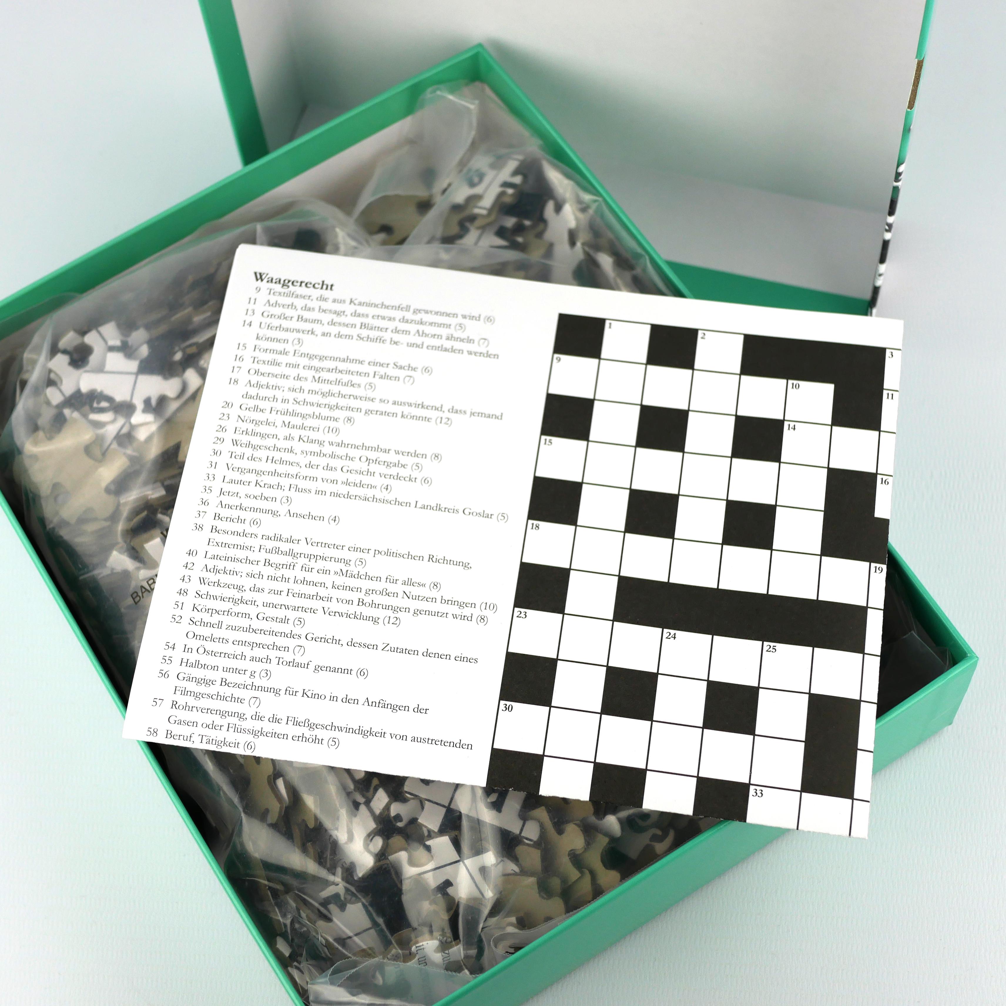 Beispielinhalt (Bild) Das geniale Rätsel-Puzzle