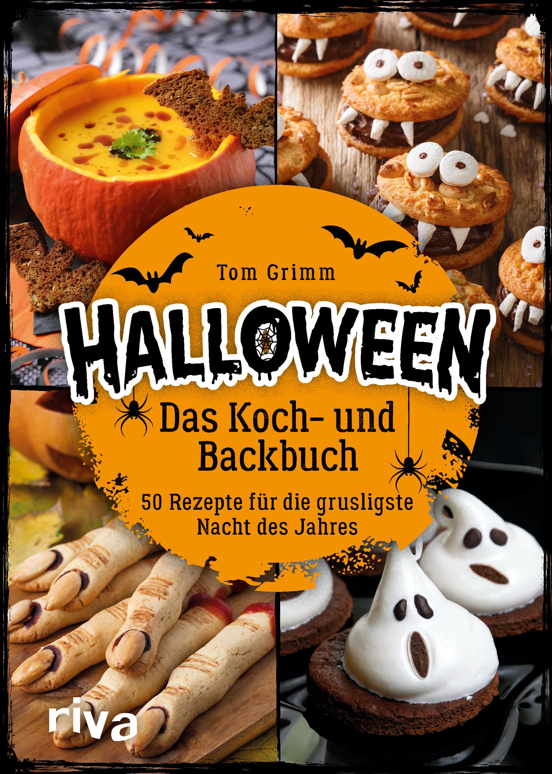 Vorderes Coverbild Halloween. Das Koch- und Backbuch