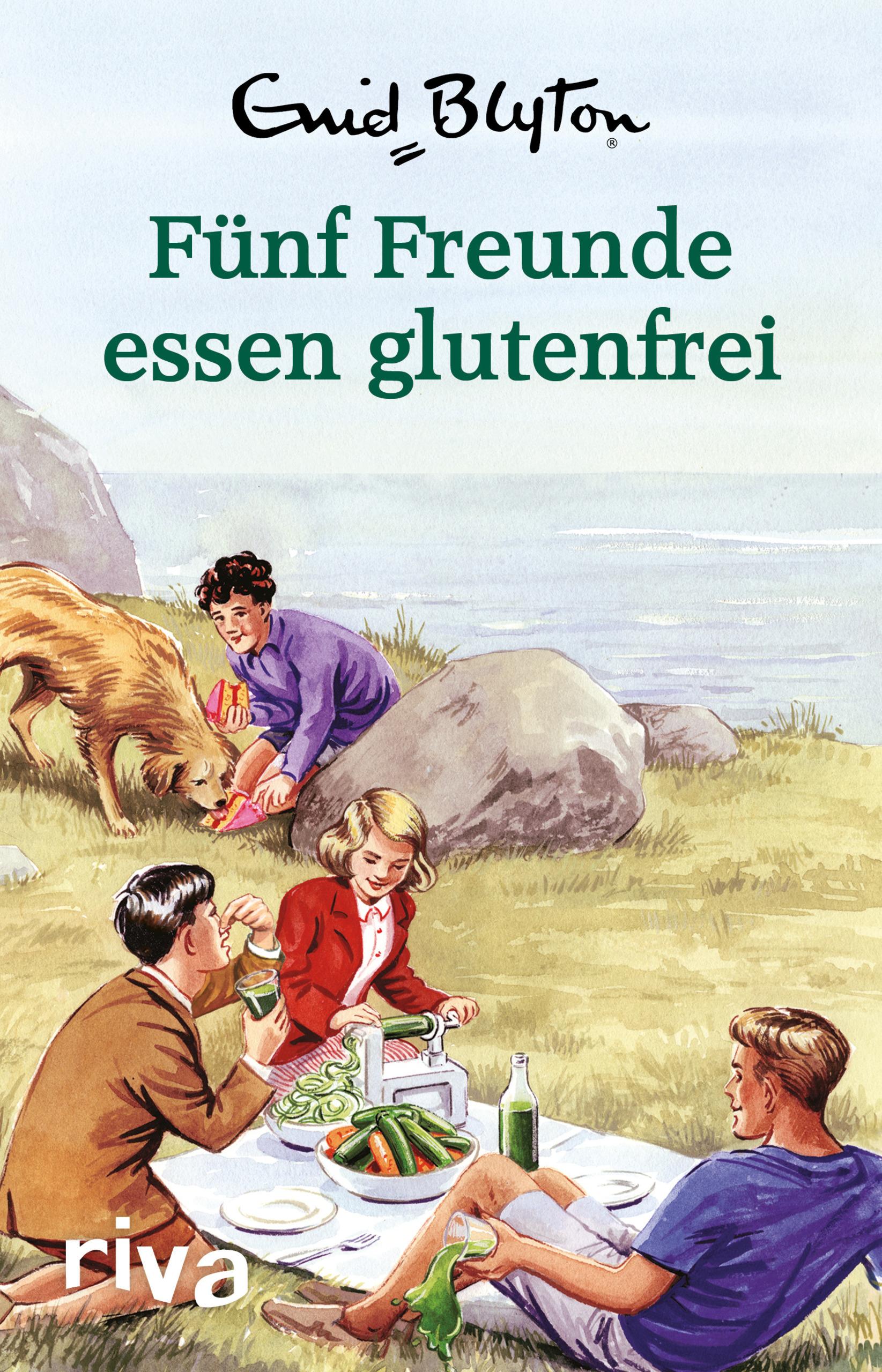 Vorderes Coverbild Fünf Freunde essen glutenfrei