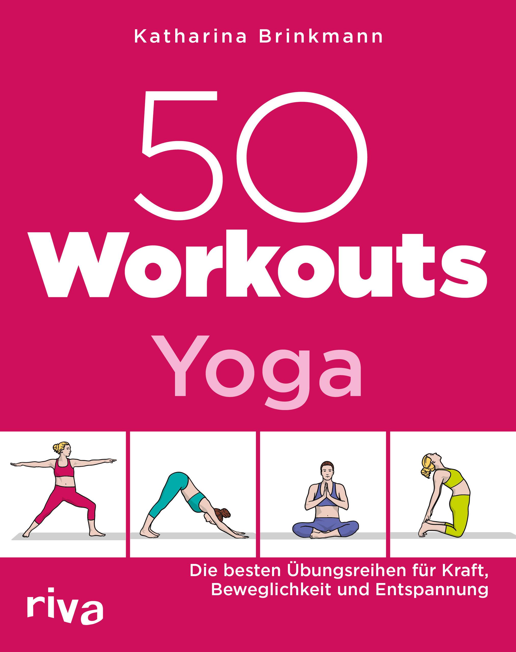 Vorderes Coverbild 50 Workouts - Yoga