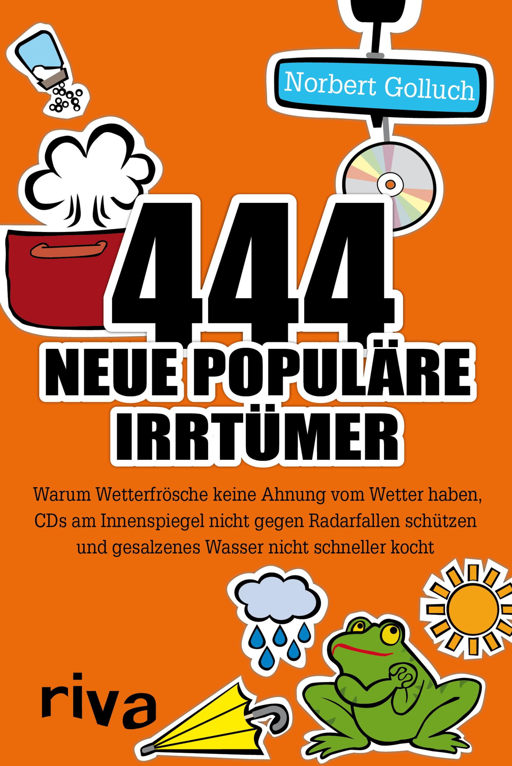 Vorderes Coverbild 444 neue populäre Irrtümer