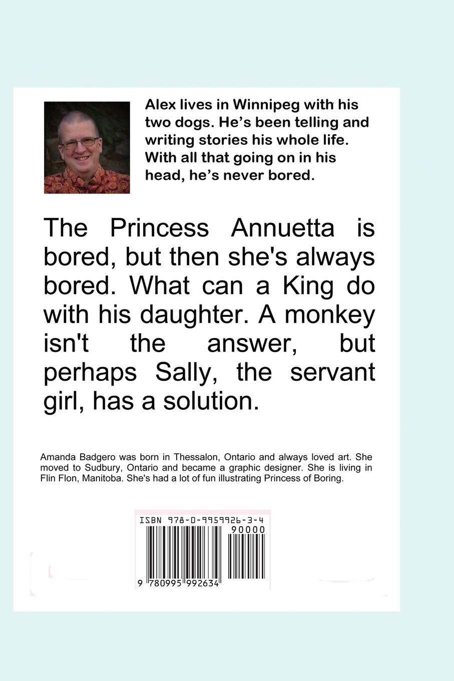 Rückseitencover Princess of Boring