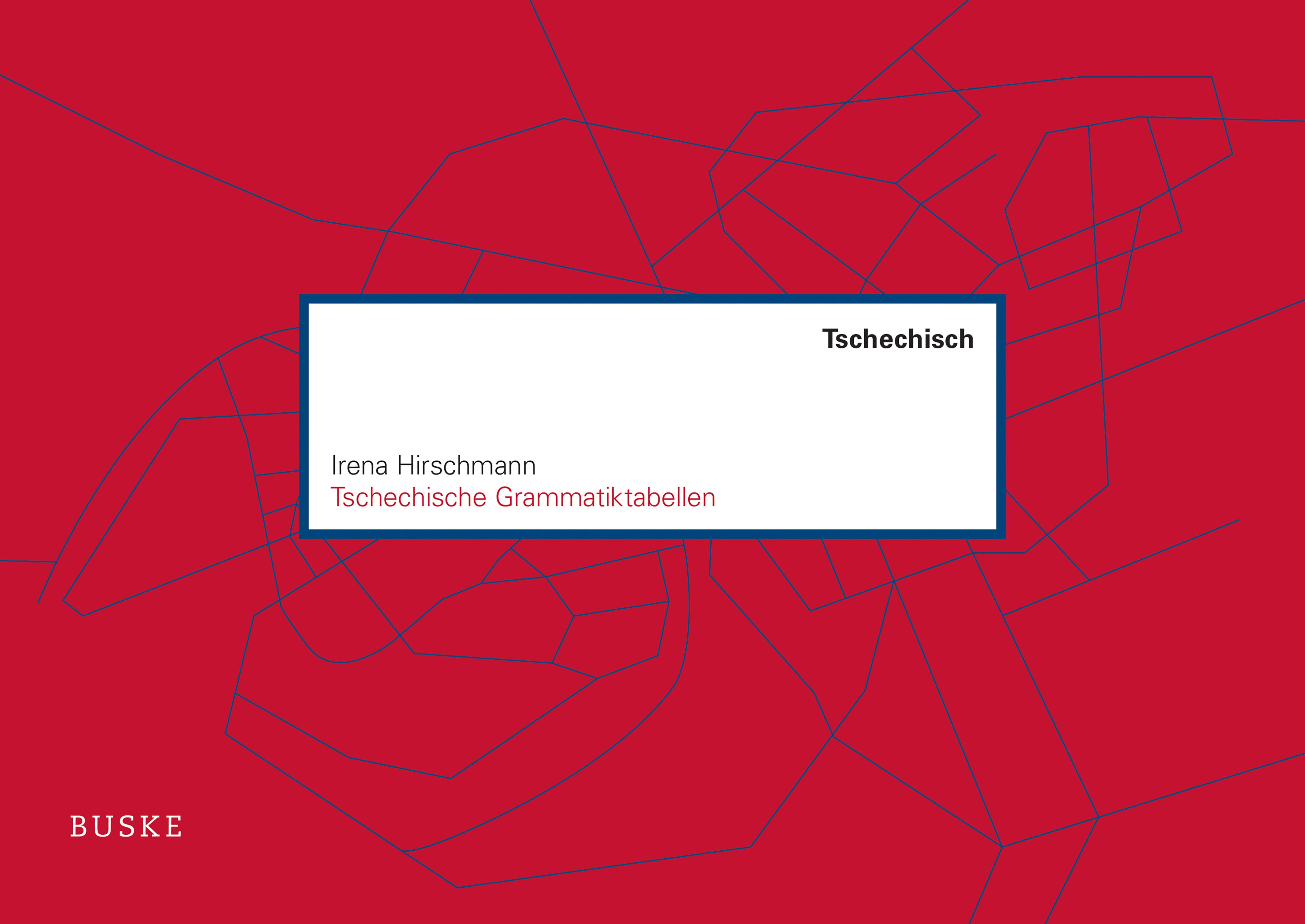 Vorderes Coverbild Tschechische Grammatiktabellen