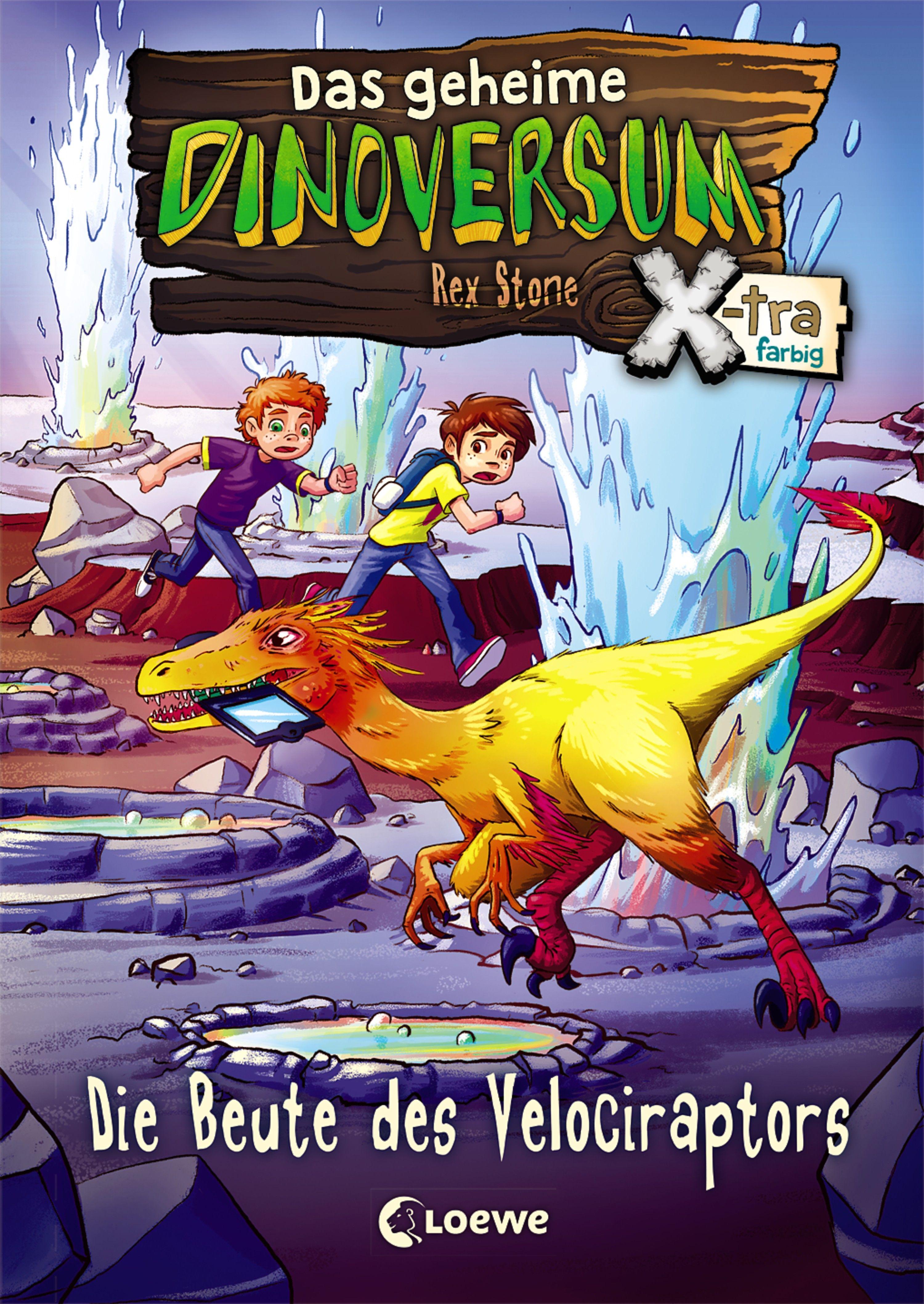 Vorderes Coverbild Das geheime Dinoversum Xtra - Die Beute des Velociraptors