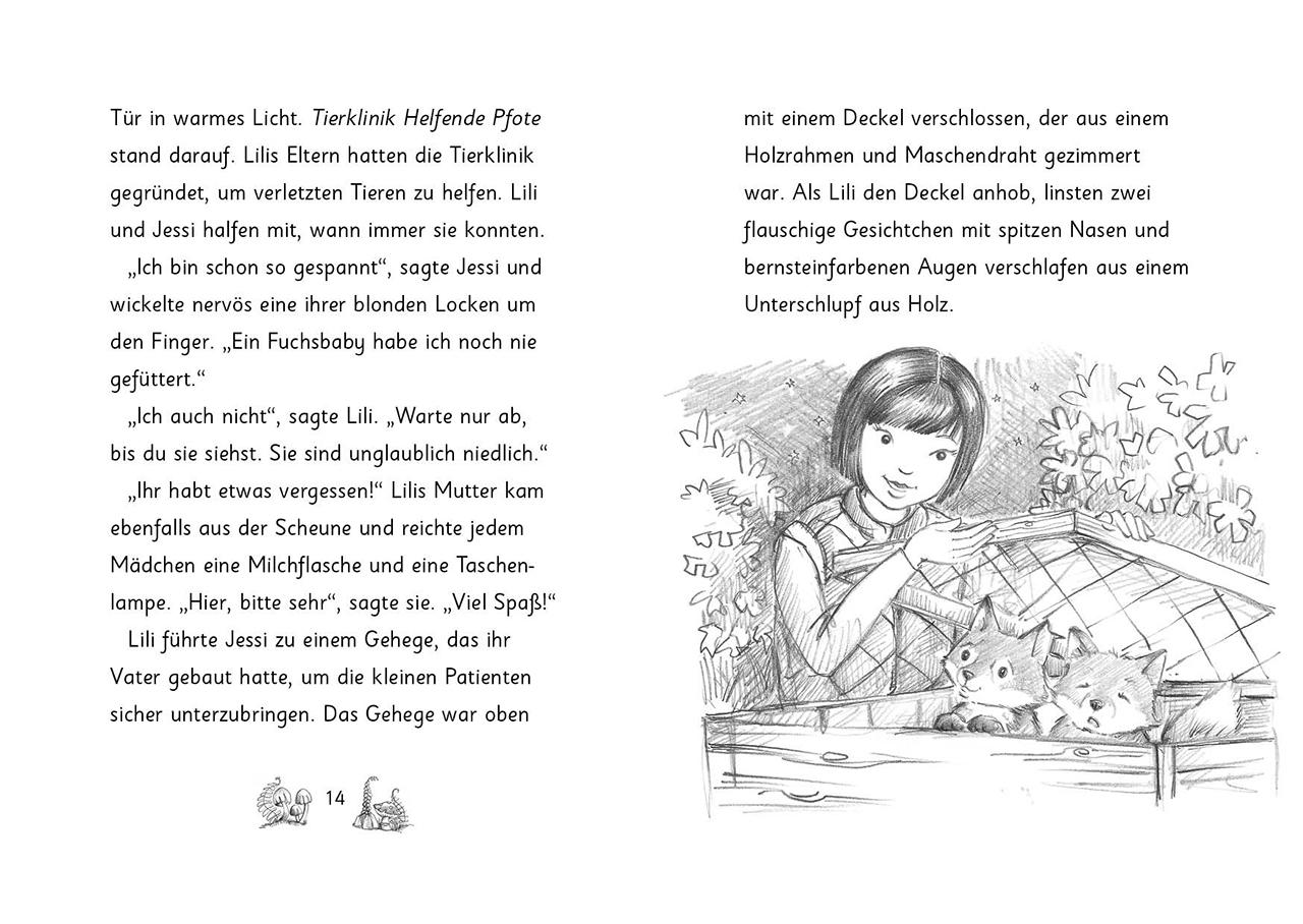 Beispielinhalt (Bild) Die magischen Tierfreunde (Band 7) - Finja Fuchs und die Magie der Sterne