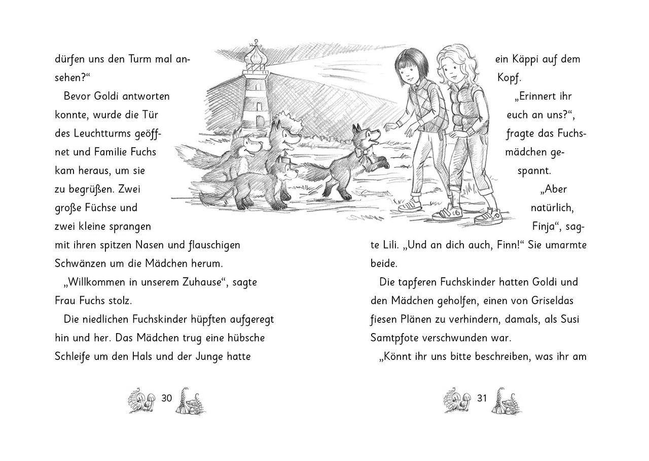 Beispielinhalt (Bild) Die magischen Tierfreunde (Band 7) - Finja Fuchs und die Magie der Sterne